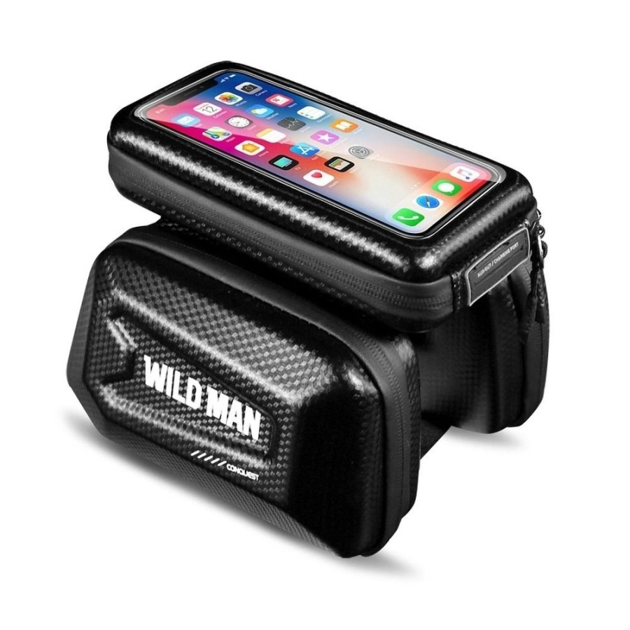 WILDMAN EXPLORER-CASE E-BIKE - SACOCHE DE CADRE DE VÉLO IMPERMÉABLE 1,2L