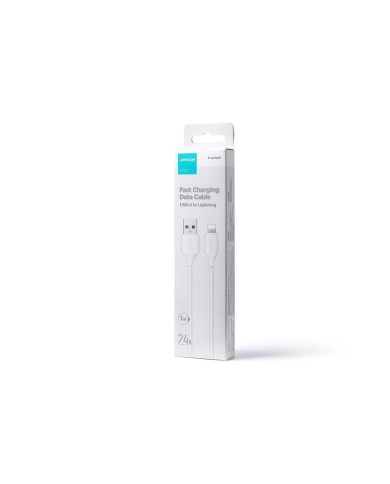 CÂBLE USB-A VERS LIGHTNING (IPHONE) - JOYROOM S-A9 - 12W 1M BLANC