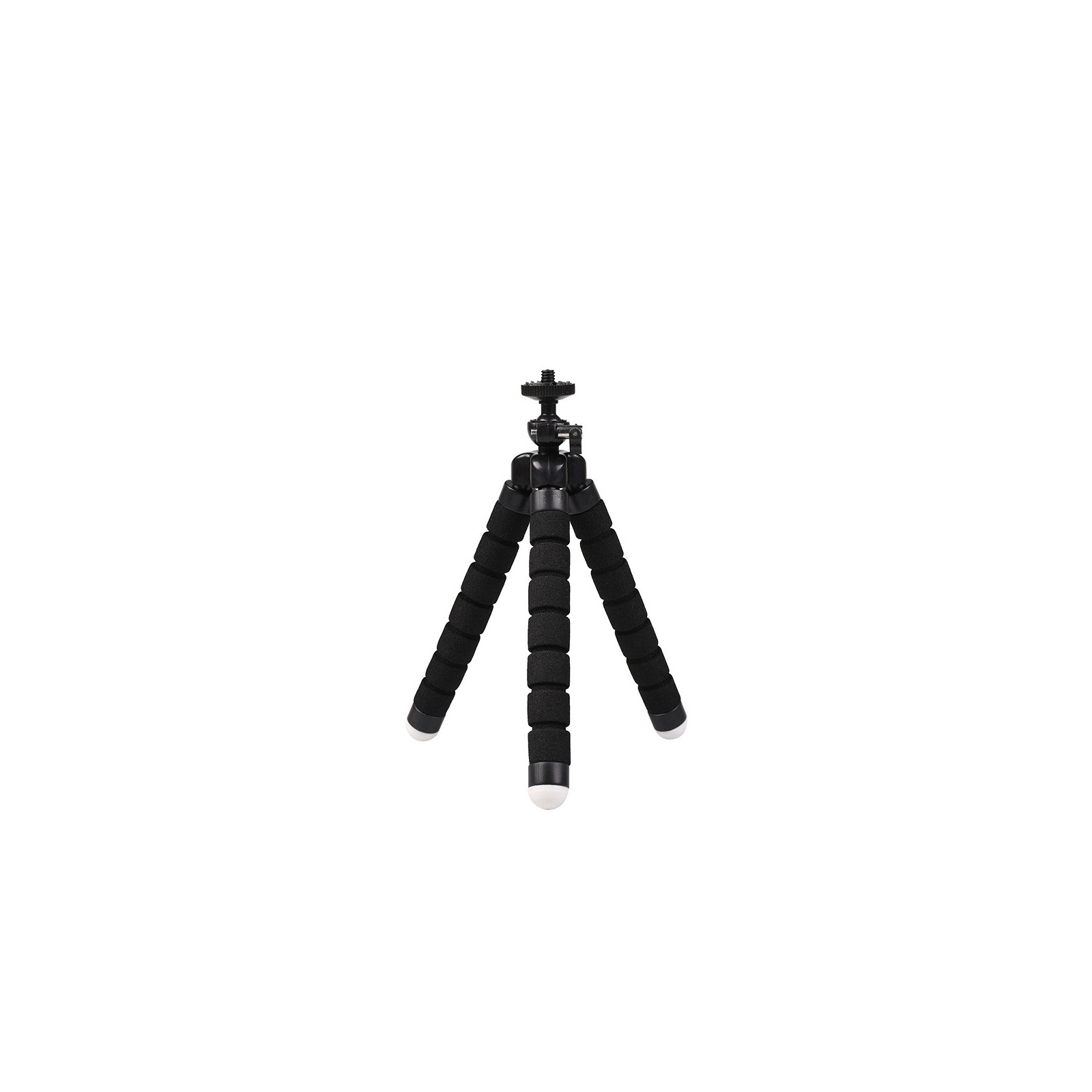 TRÉPIED FLEXIBLE ELASTIQUE POUR SMARTPHONE ET APPAREIL PHOTO NOIR