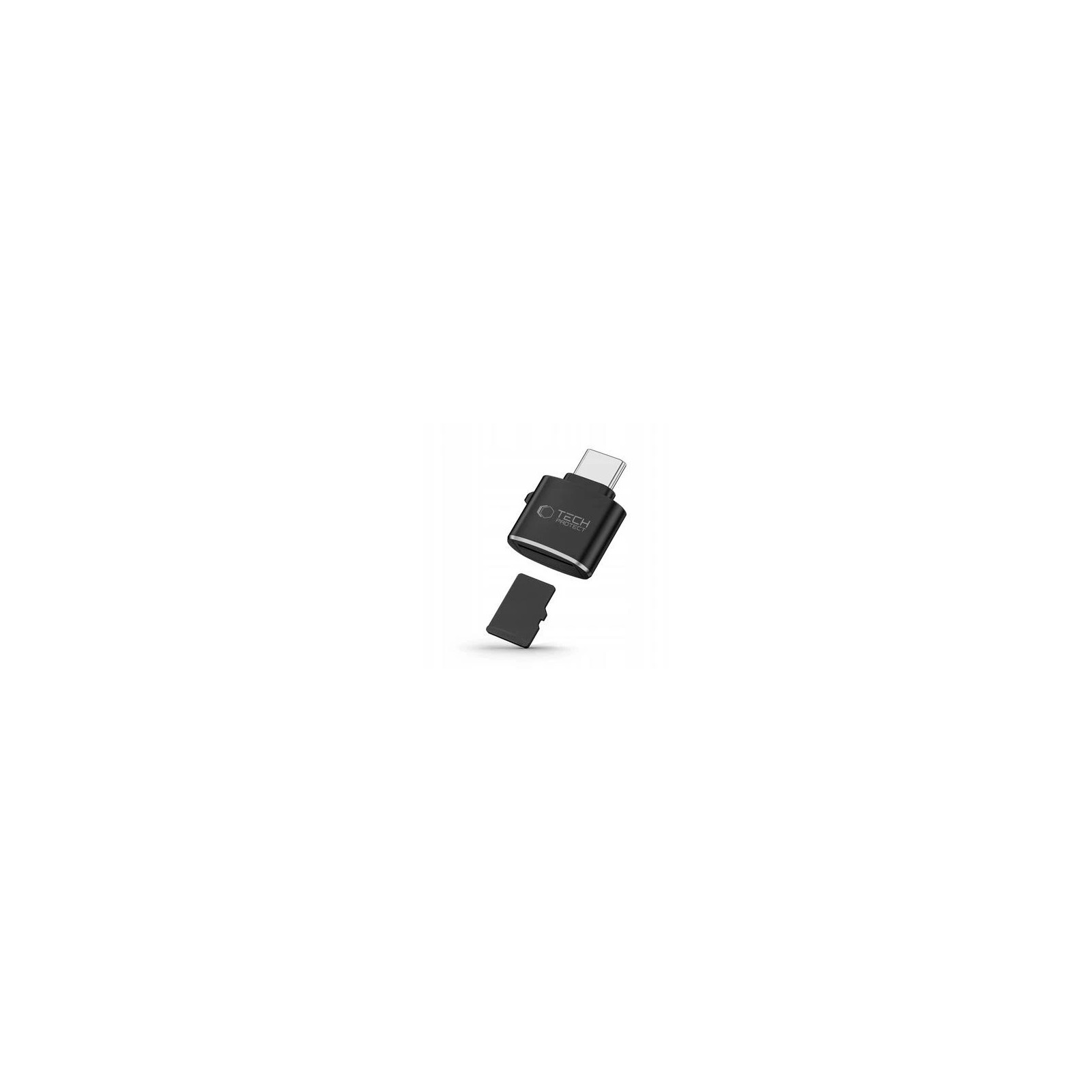 ADAPTATEUR LECTEUR DE CARTE MICROSD TECH-PROTECT ULTRABOOST USB-C NOIR