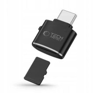 ADAPTATEUR LECTEUR DE CARTE MICROSD TECH-PROTECT ULTRABOOST USB-C NOIR