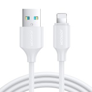 CÂBLE USB-A VERS LIGHTNING (IPHONE) - JOYROOM S-A9 - 12W 1M BLANC