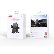 SUPPORT DE VOITURE RECHARGE INDUCTION SANS FIL - XO-WX041 - 15W NOIR
