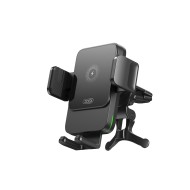 SUPPORT DE VOITURE RECHARGE INDUCTION SANS FIL - XO-WX041 - 15W NOIR