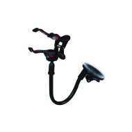 SUPPORT DE VOITURE À VENTOUSE SETTY FROGGY LONG UNIVERSEL NOIR