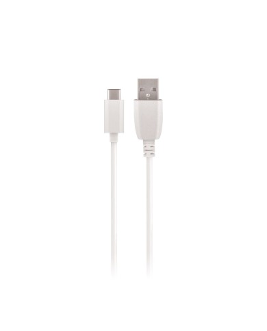 CÂBLE USB-A VERS USB-C - MAXLIFE - 5W/1A 1M BLANC