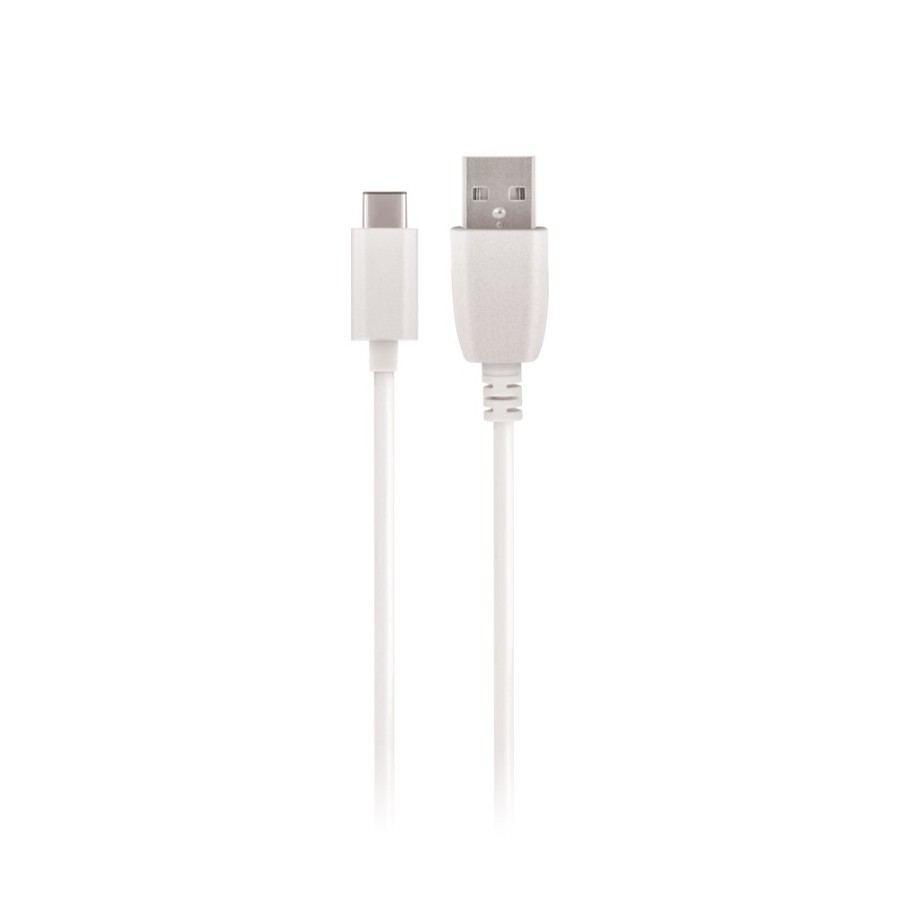 CÂBLE USB-A VERS USB-C - MAXLIFE - 5W/1A 1M BLANC