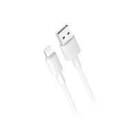 CÂBLE USB-A VERS LIGHTNING (IPHONE) - XO NB-P156 - 12W 1M BLANC