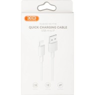 CÂBLE USB-A VERS LIGHTNING (IPHONE) - XO NB-P156 - 12W 1M BLANC