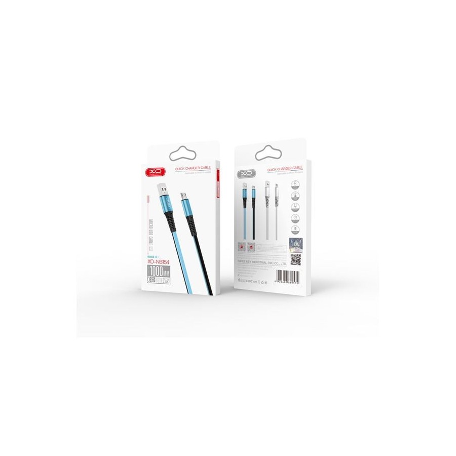 CÂBLE USB-A VERS USB-C - XO-NB154 - 18W 1M ARGENT