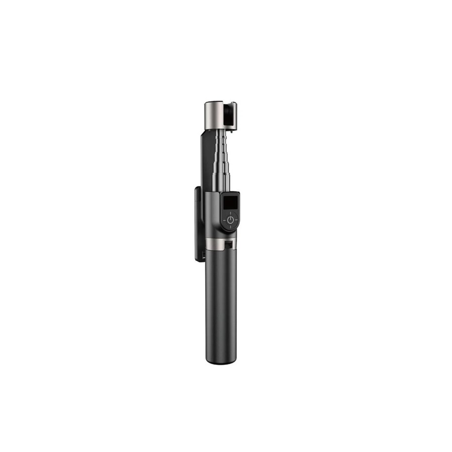 PERCHE À SELFIE TÉLESCOPIQUE ET TRÉPIED AVEC DÉCLENCHEUR BLUETOOTH DUDAO F18 (1,1 M) - NOIR