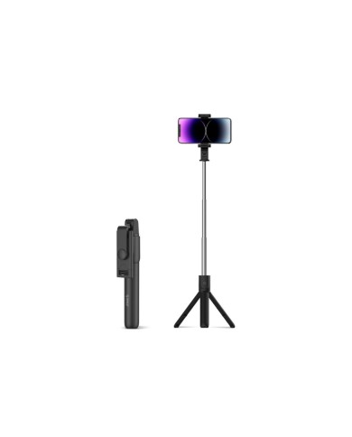 PERCHE À SELFIE TÉLESCOPIQUE AVEC MINI TRÉPIED ET TÉLÉCOMMANDE BLUETOOTH ORICO SPV100 (ROTATION 360°) - NOIR